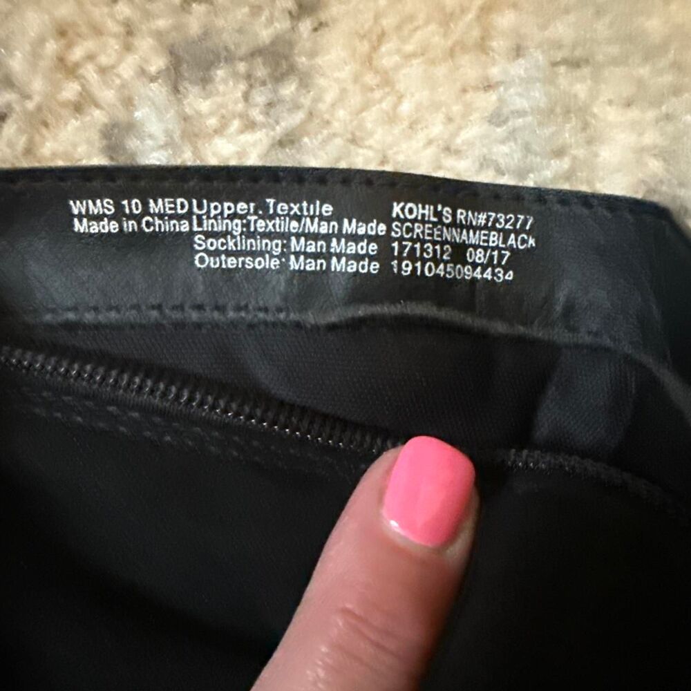 Size 10 So-clothing Women's Black Boots - Picture 6 of 7